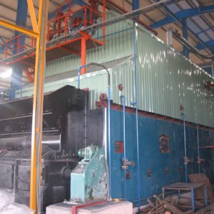 Lò hơi đốt than ống nước ghi xích