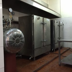 Tủ nấu cơm công nghiệp bằng hơi